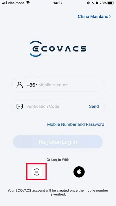 Hướng dẫn sử dụng App Ecovacs Home - Ecovacs T8