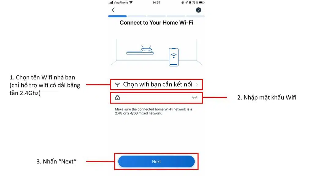 Hướng dẫn sử dụng App Ecovacs Home - Ecovacs T8