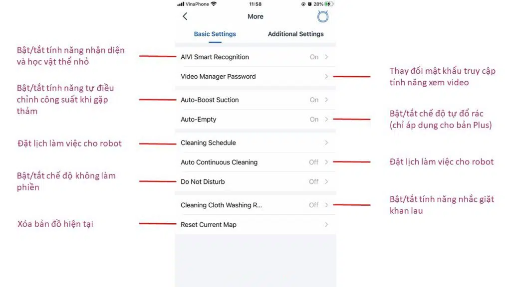 Hướng dẫn sử dụng App Ecovacs Home - Ecovacs T8