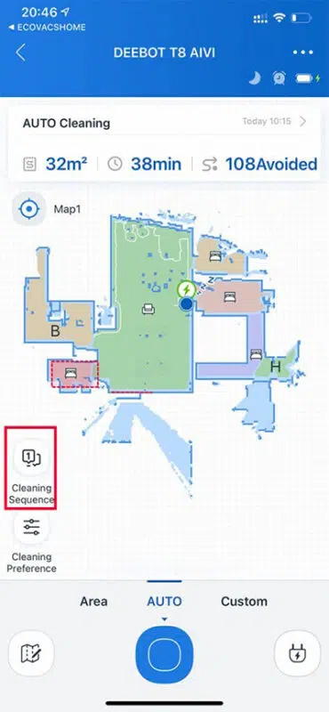 Hướng dẫn sử dụng App Ecovacs Home - Ecovacs T8