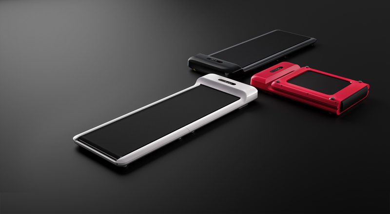 Xiaomi Kingsmith WalkingPad S1 bao gồm 3 màu: xanh lam và đen, xanh trắng và đỏ mận