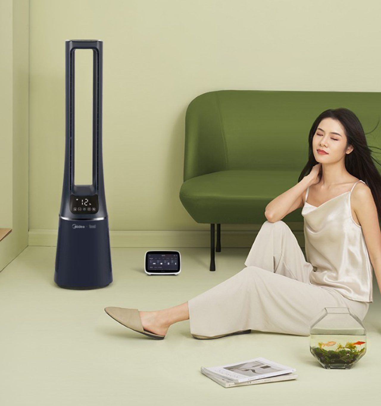 Quạt không cánh Midea AMS150E-TM