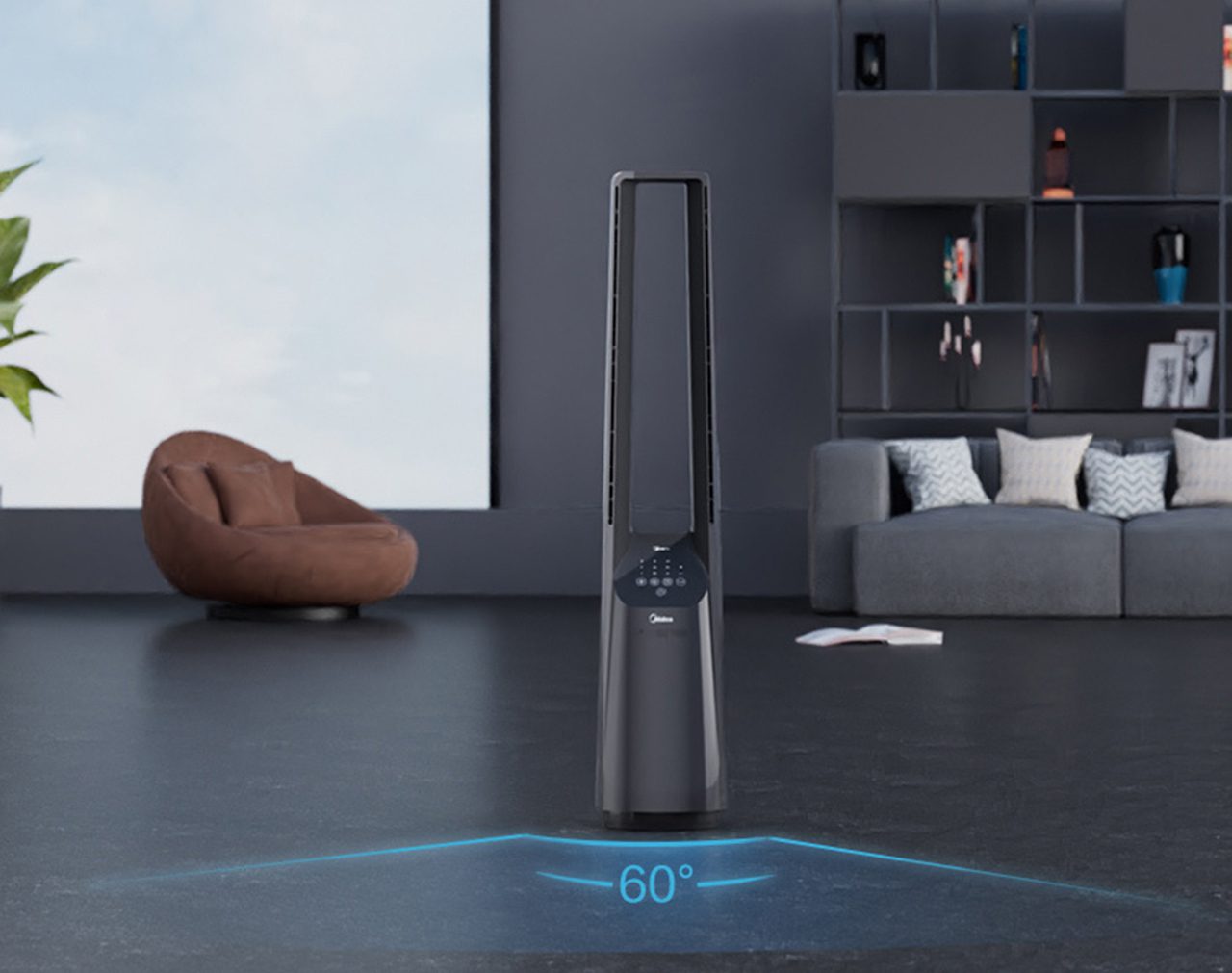 Tốc độ gió có thể điều chỉnh 6 cấp
