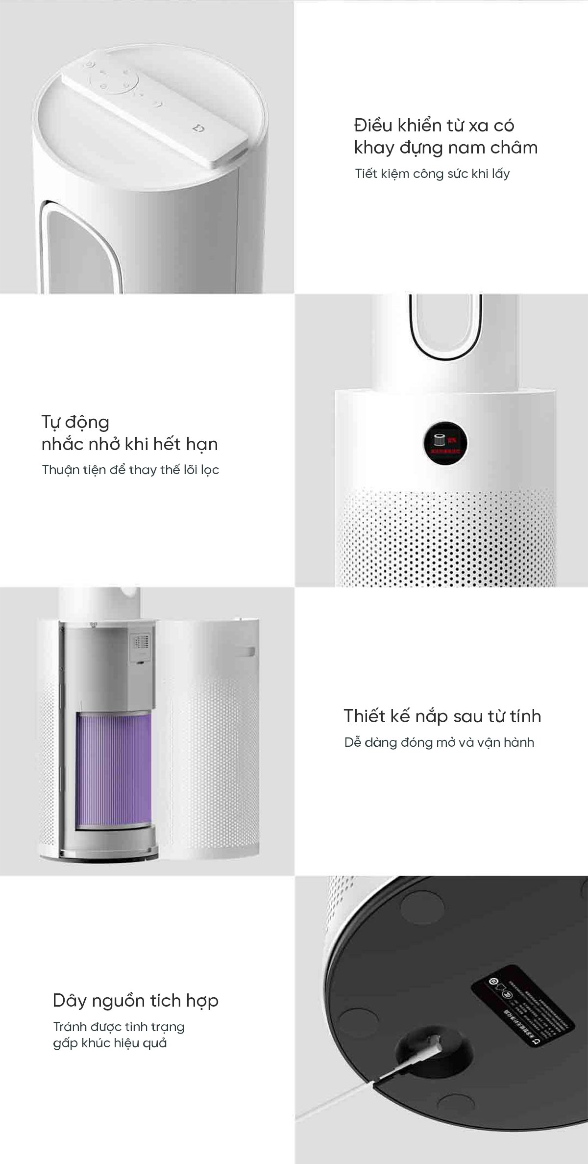 Xiaomi Mijia WYJHS01ZM quạt không cánh lọc không khí