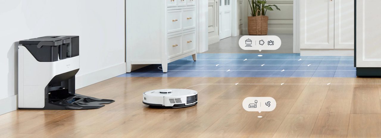 Roborock S7 PRO Ultra tự động quay về sạc