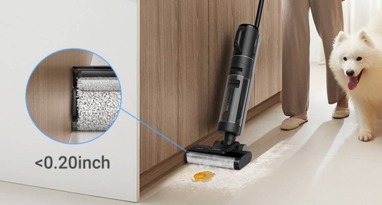 Bàn chải nâng cấp sát tường hơn