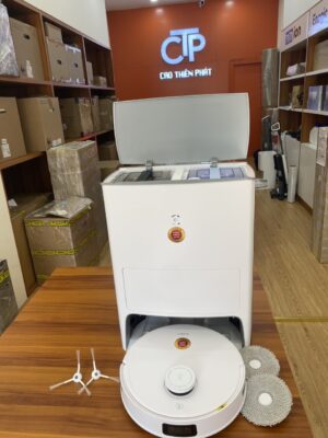 Hình ảnh thực tế Ecovacs Deebot T10 OMNI bên trong cửa hàng Cao Thiên Phát