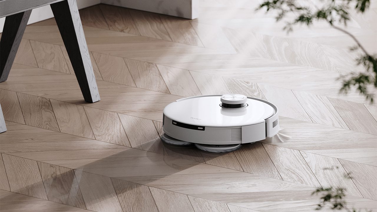 Ecovacs T10 OMNI làm sạch tối ưu với giẻ lau xoay