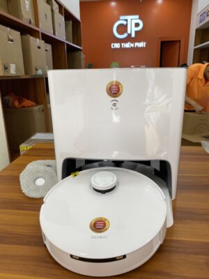 Hình ảnh thực tế Ecovacs Deebot T10 Turbo tại cửa hàng Cao Thiên Phát