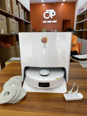 Hình ảnh thực tế Ecovacs Deebot T10 Turbo tại cửa hàng Cao Thiên Phát