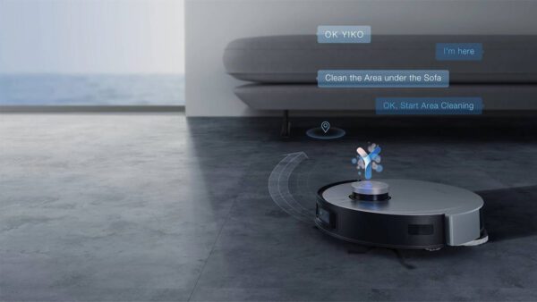 Ecovacs Deebot X1 OMNI với khả năng điều khiển giọng nói OK YIKO