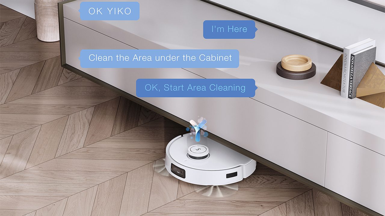 Điều khiển Ecovacs deebot T10 bằng giọng nói YIKO