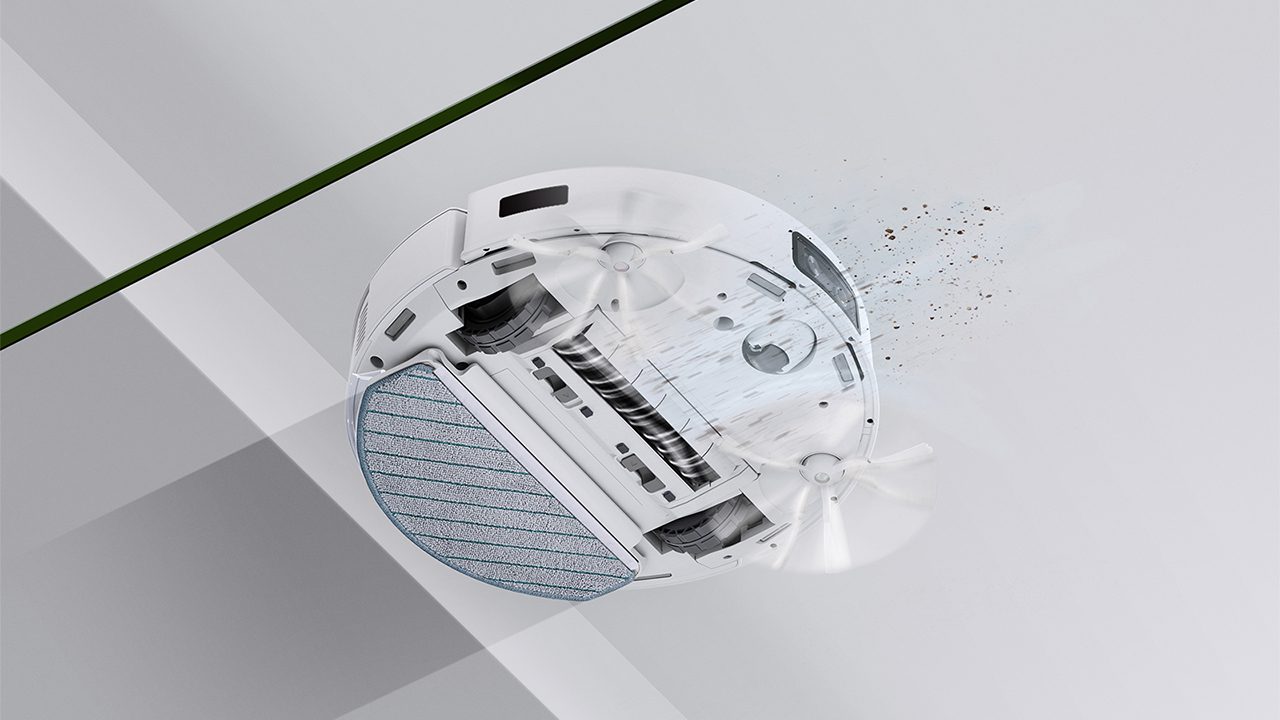 Ecovacs deebot T10 với khả năng quét hút và lau cực tốt