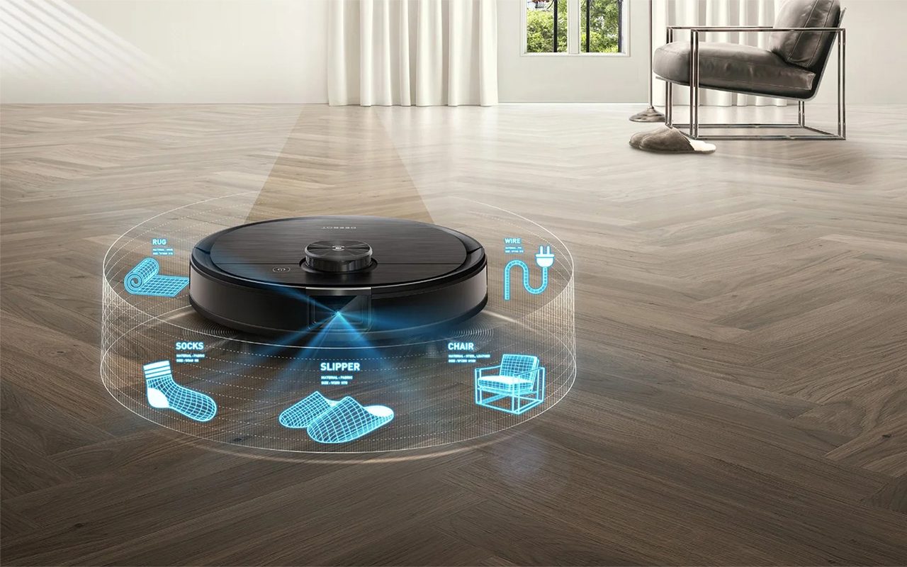 Banner giới thiệu robot hút bụi Ecovacs Deebot OZMO T8 AIVI