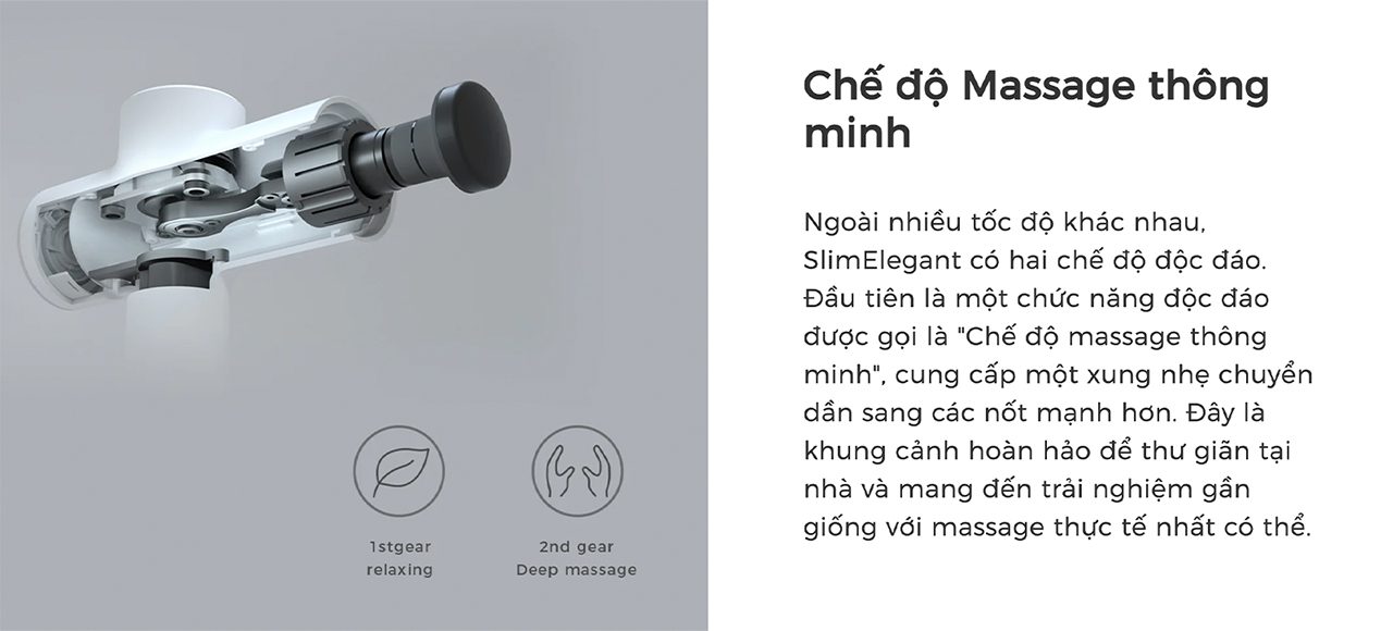 Chế độ massage thông minh