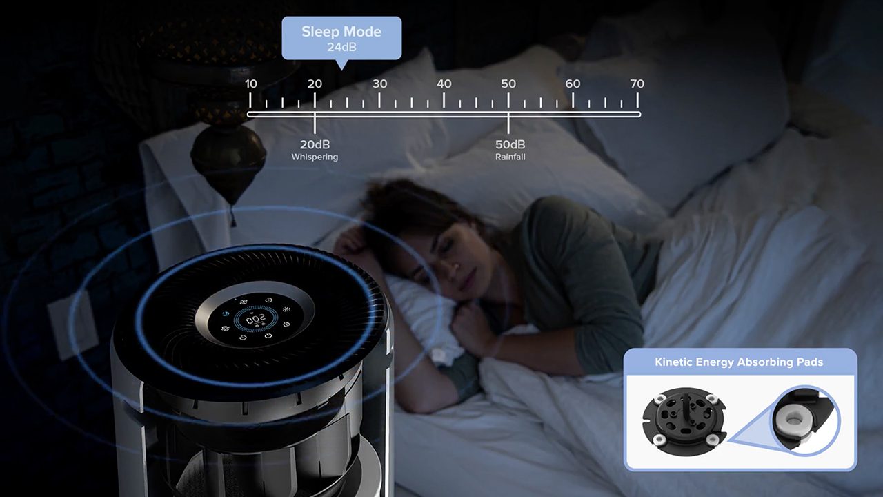 Công nghệ QuietKEAP™ giúp yên tĩnh cho giấc ngủ của bạn