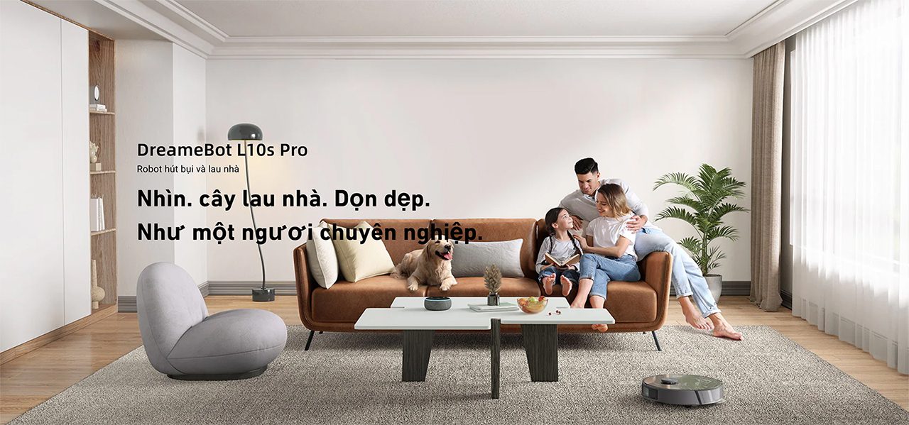 DreameBot L10S Pro robot hút bụi và lau nhà