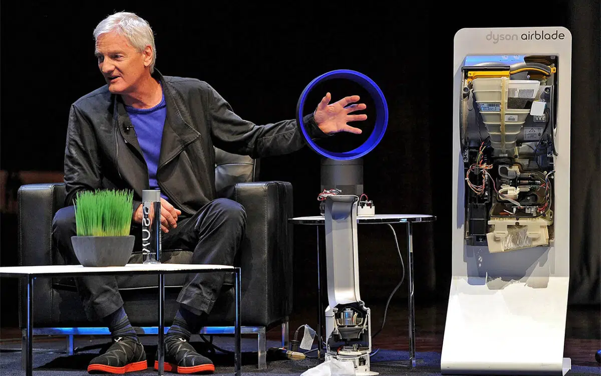 James Dyson thuyết trình về quạt không cánh