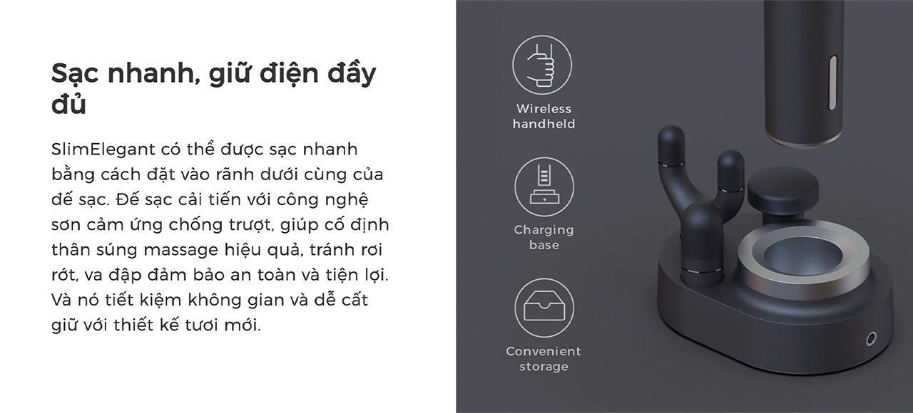 Sạc nhanh, giữ điện đầy đủ