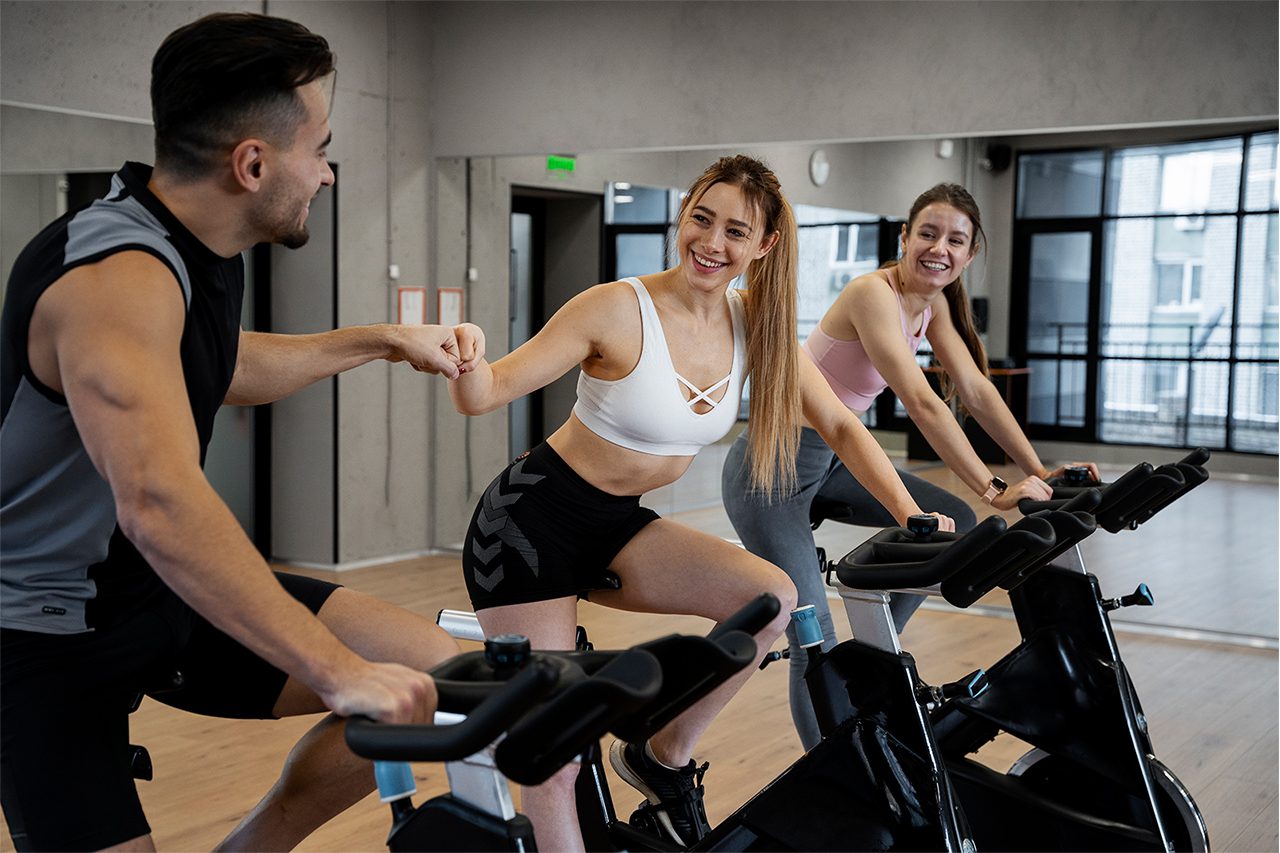 Tinh thần vui vẽ, giảm stress khi tập thể dục