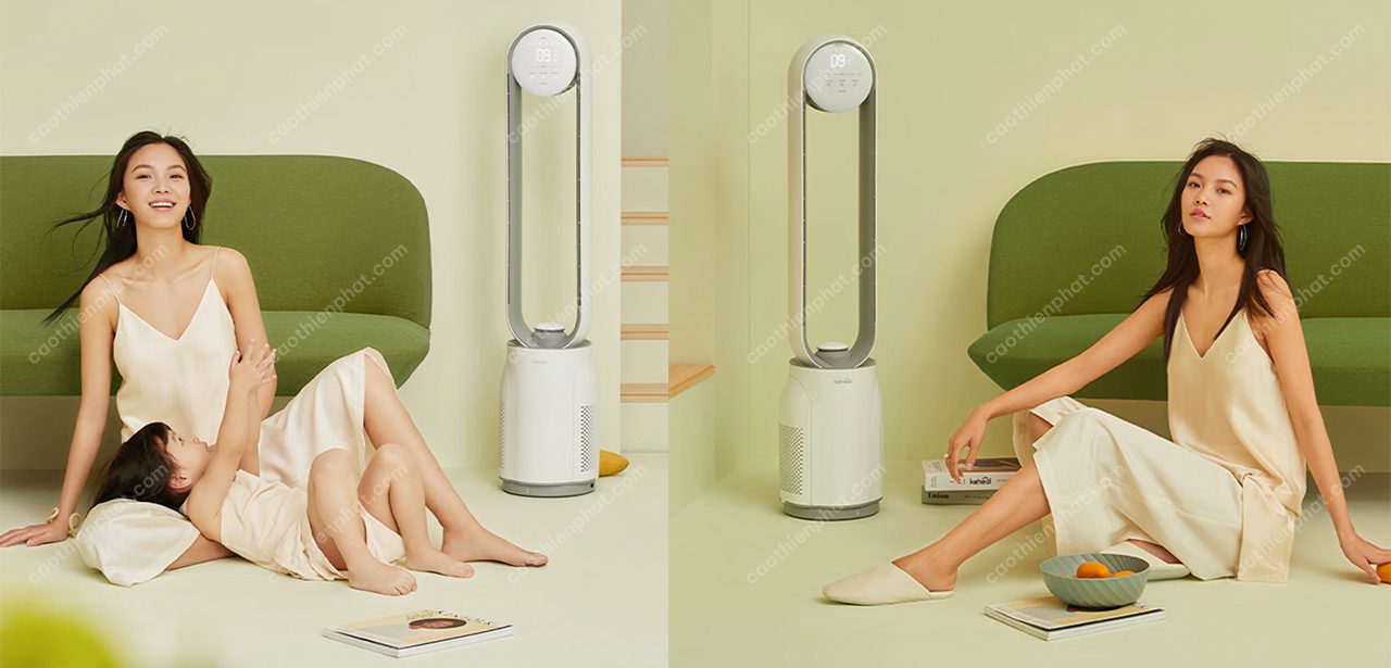 Banner giới thiệu quạt không cánh Keheal A4