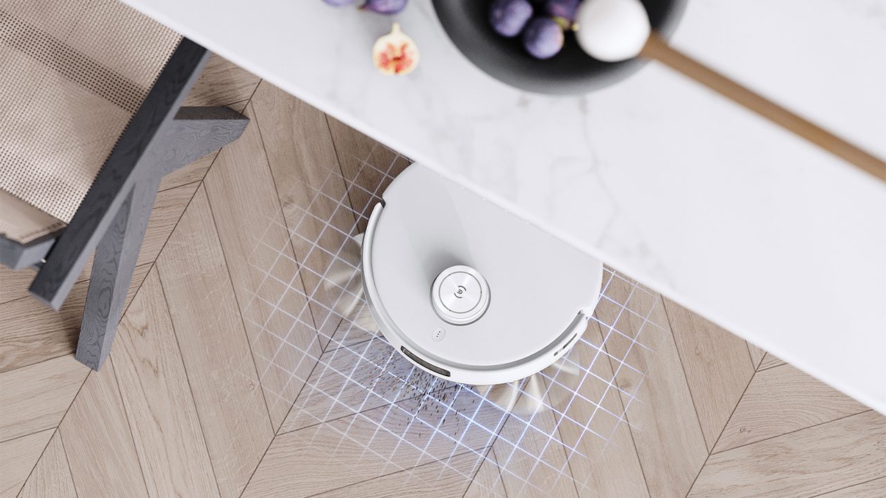 Công suất hút 3000Pa giúp cho Ecovacs Deebot T10 Turbo hút sạch mọi bụi bẩn