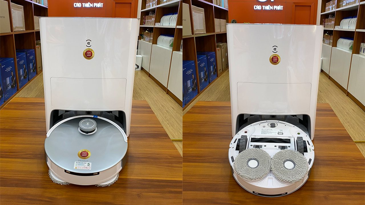 Banner hình ảnh thực tế Ecovacs Deebot T20 OMNI