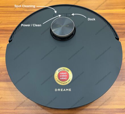 3 nút chức năng chính trên Dreame L20 Ultra