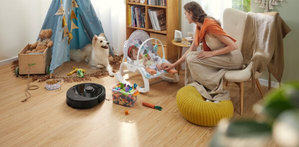 Robot hút bụi yên tĩnh, giúp không gian sống của bạn tốt hơn