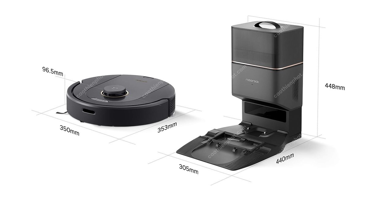 Kích thước Roborock Q5 Pro Series