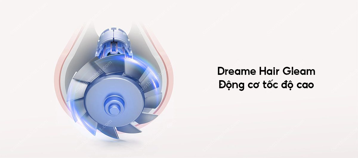 Dreame Hair Gleam động cơ tốc độ cao