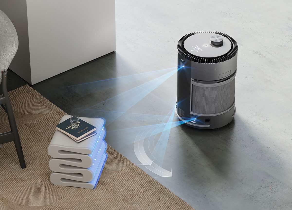 Ecovacs Airbot Z1 với công nghệ AIVI 3D