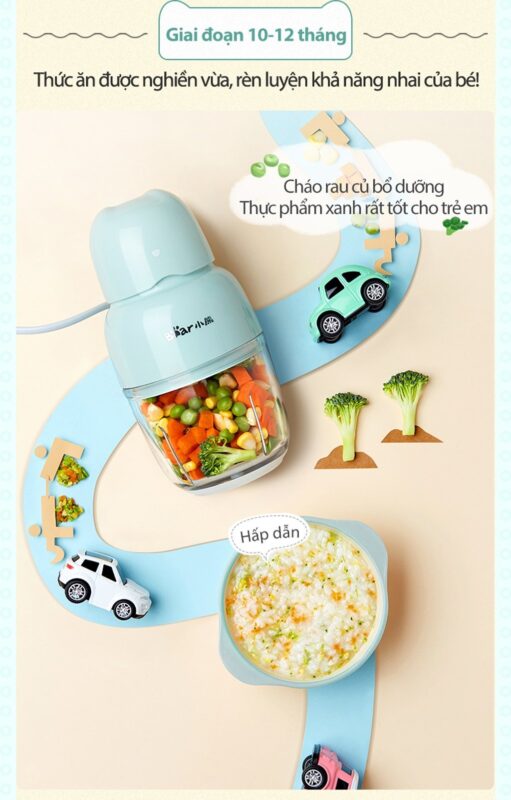 Máy xay thực phẩm đa năng Bear QSJ-B01P1