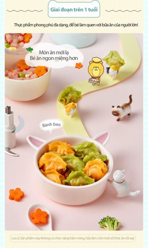 Máy xay thực phẩm đa năng Bear QSJ-B01P1