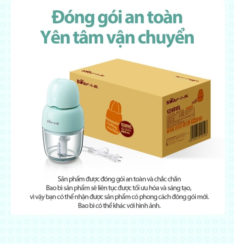 Máy xay thực phẩm đa năng Bear QSJ-B01P1