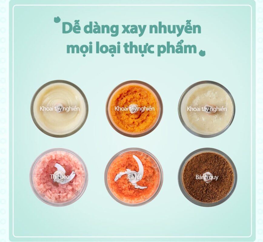 Máy xay thực phẩm đa năng Bear QSJ-B01P1