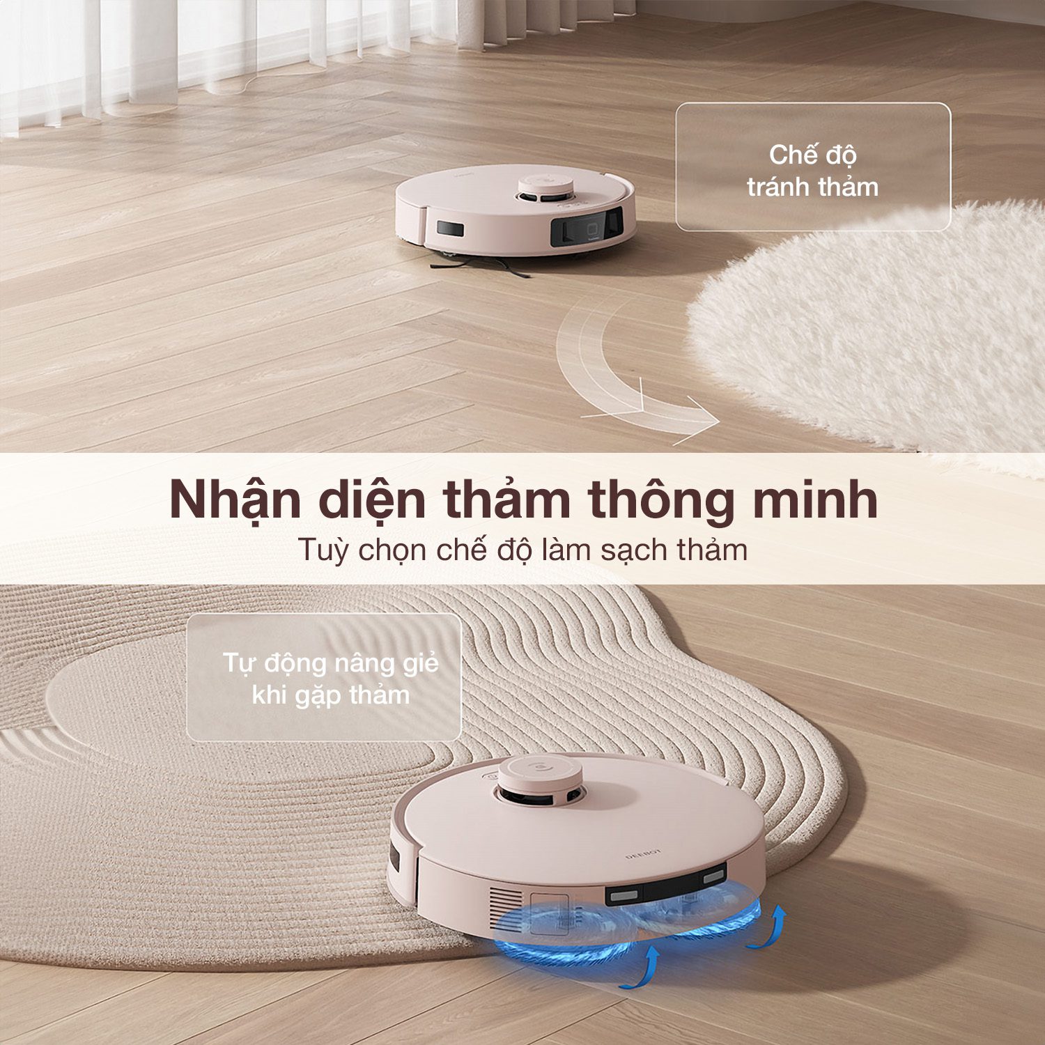 Nhận diện thảm thông minh