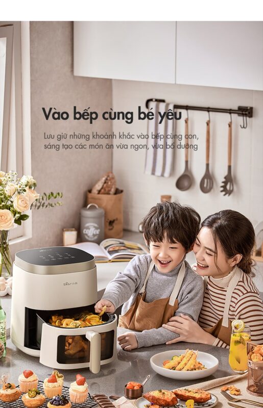 Nồi chiên không dầu Bear QZG-F15E3