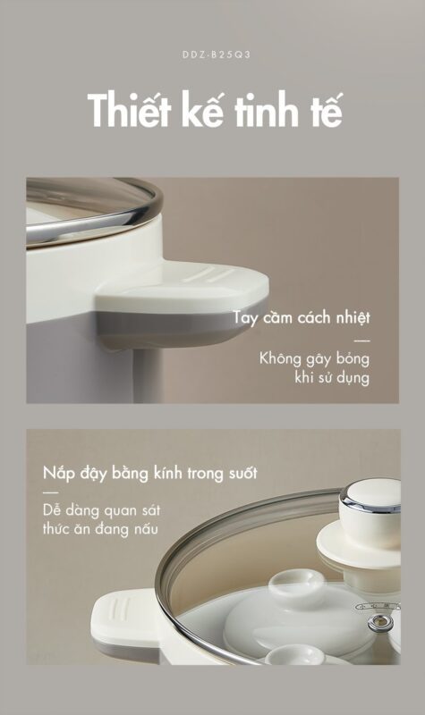 Nồi nấu chậm Bear DDZ-B25Q3