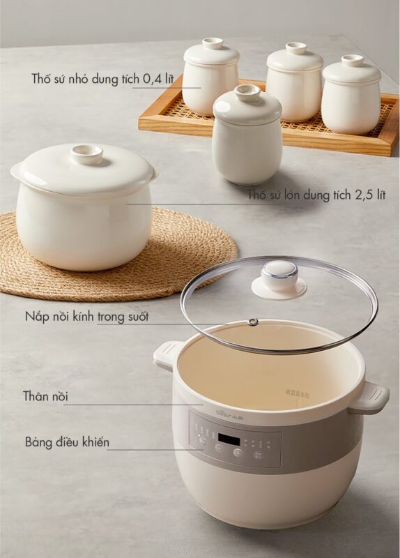 Nồi nấu chậm Bear DDZ-B25Q3