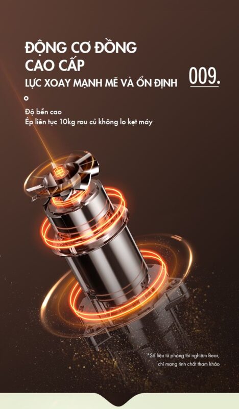 Máy ép chậm đa năng Bear YZJ-D01Y6