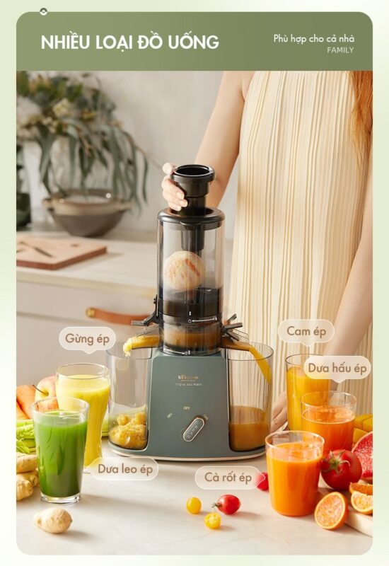 Máy ép chậm đa năng Bear YZJ-D01Y6