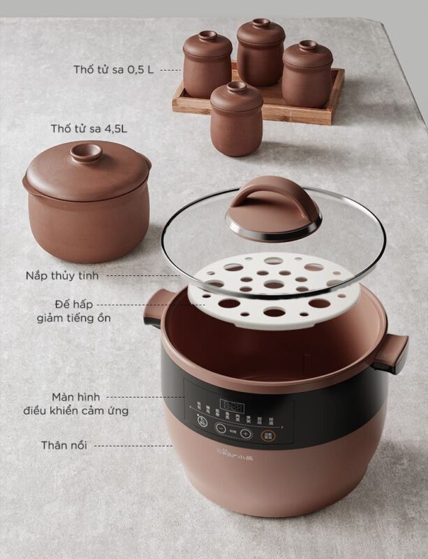 Nồi nấu chậm Bear DDZ-B45Z1