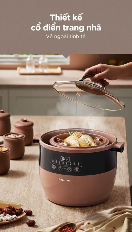 Nồi nấu chậm Bear DDZ-B45Z1