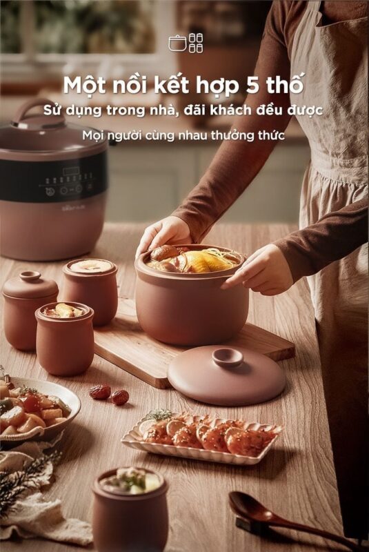 Nồi nấu chậm Bear DDZ-B45Z1