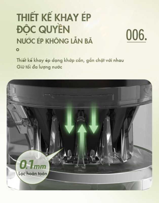 Máy ép chậm đa năng Bear YZJ-D01Y6