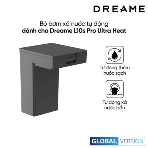 Bộ bơm xả nước tự động Dreame L10S Pro Ultra Heat