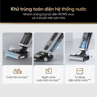 Dreame H14 khử trùng toàn diện hệ thống nước