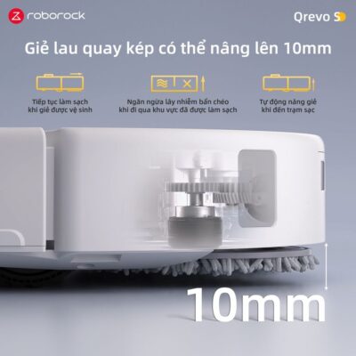 Roborock F25 gập nghiêng 180°
