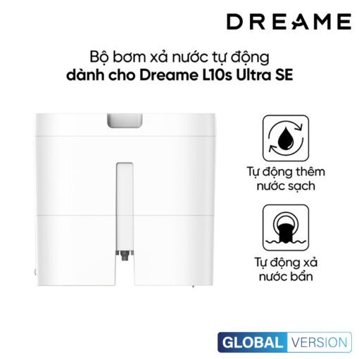 Bộ bơm xả nước tự động Dreame L10S Ultra SE
